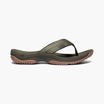 KEEN Kona Flip II - Olivovo Zelene Casual Obuv Panske, K0040SK